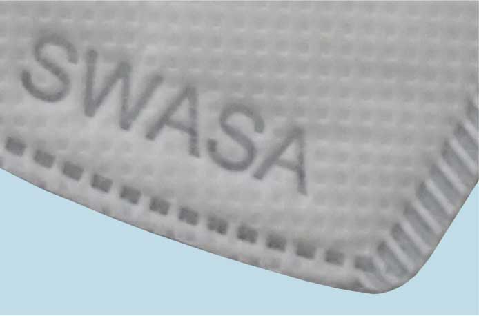 Water absorbent inside, water repellent outside