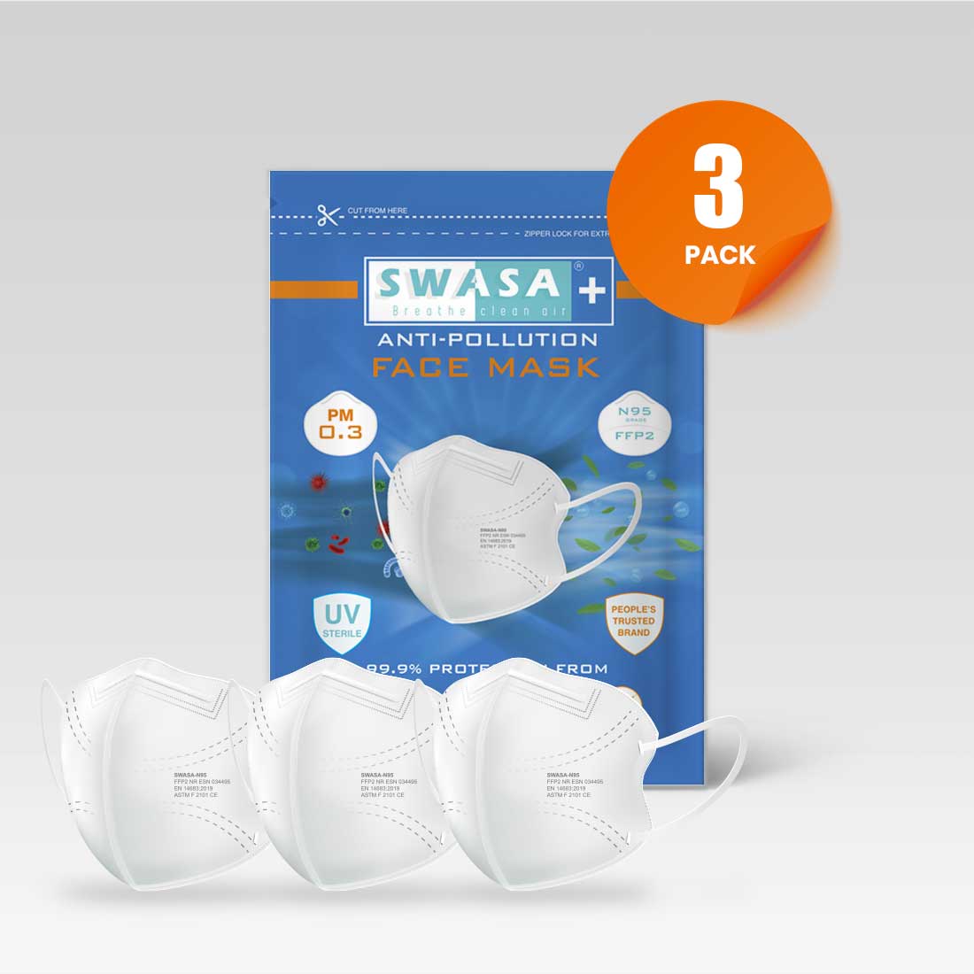 SWASA PLUS Pack of 3