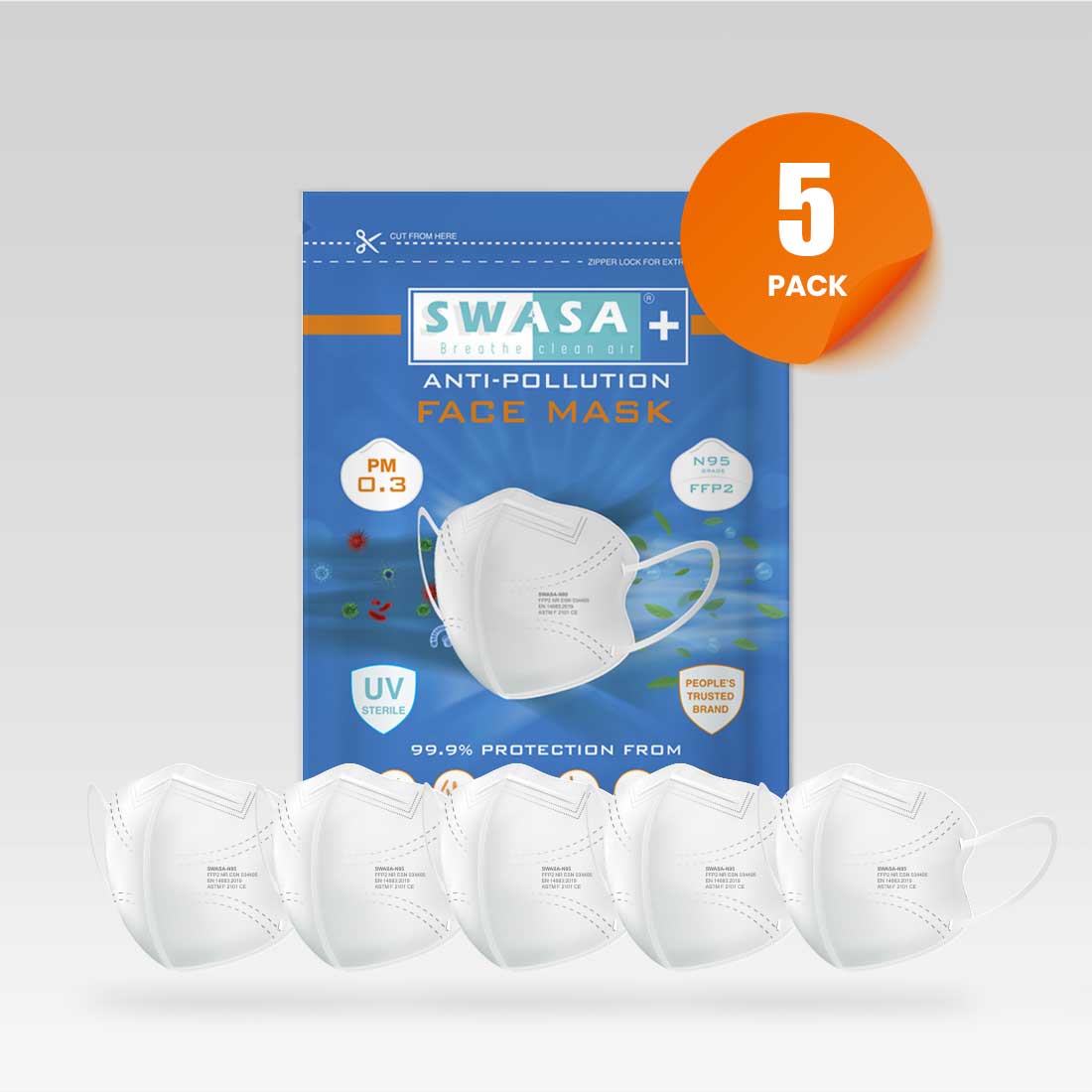 SWASA PLUS Pack of 5